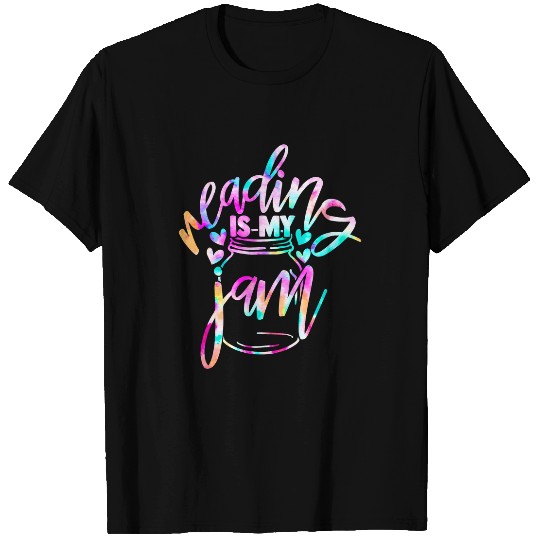 Reading Book Is My Jam Read Reading Teacher Librarian Bookworm Reader T-Shirts