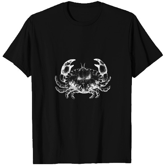 Crab Sealife Illustration Design T-Shirts