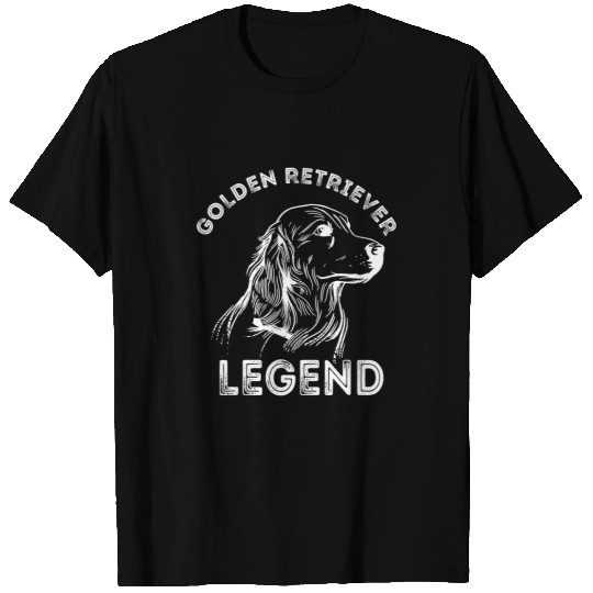 Goldie Legend Dog Breed Pet Breeding Puppy Lover 213 Golden Retriever Dog T-Shirts