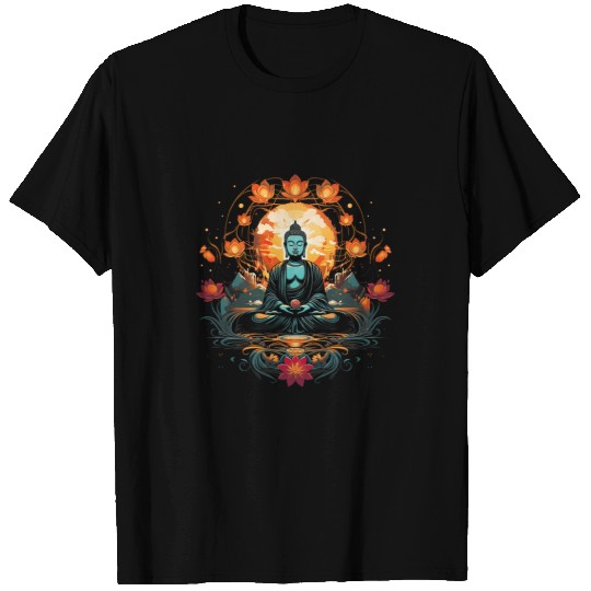 Buddhism Buddha Religion Meditation Spiritual 2 T-Shirts