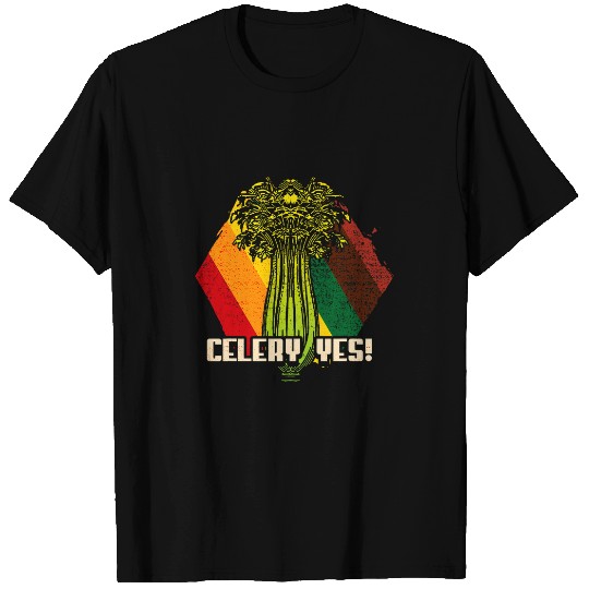 Celery Yes Funny Vegetable Gardener 3 T-Shirts