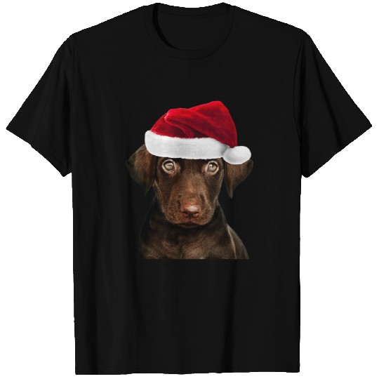 Funny Labrador Lab Dog Chocolate Lab Puppy Image Labrador Retriever Christmas T-Shirts