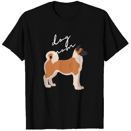 Dog Akita American Akita Dog Mom Woman T-Shirts