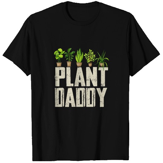 Funny Plant Daddy Gardener Botanical Plants Fathers Day T-Shirts