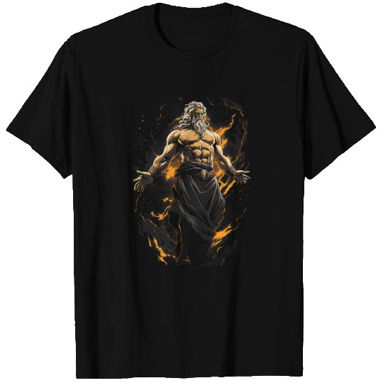 Greek Zeus Sculpture Divine Ancient Mythology 1 T-Shirts