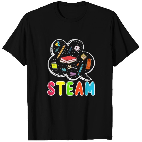 Back To School Art Teacher Graphic Steam Artist Painting T-Shirts