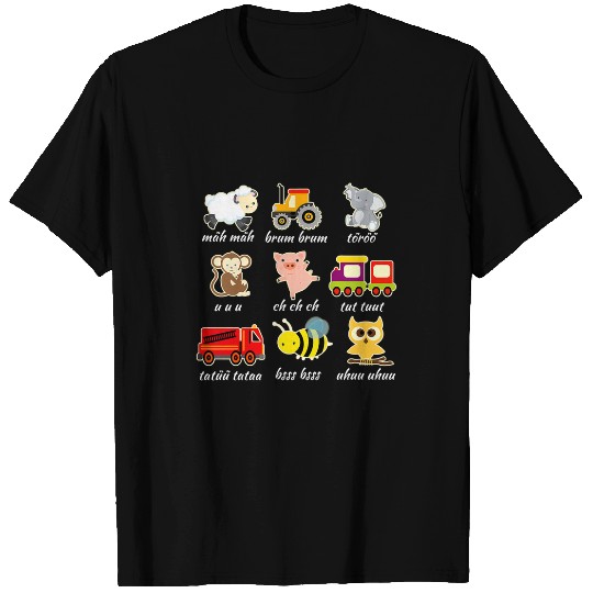Tractor driving Kids Tractor fires department guys train vehicles T-Shirts