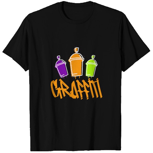 Graffiti Spray Paint Street Art Urban Art Painting T-Shirts