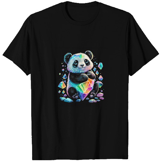 Funny Bear Esoteric Panda Art Crystals Cute Illustration Design 31 Cute Bears T-Shirts