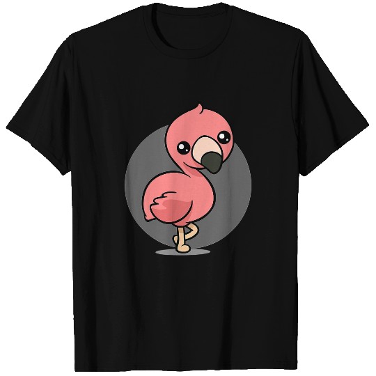 Pink Flamingo Animal Lovers Chibi Kawaii Zoo Animal200 Flamingos T-Shirts