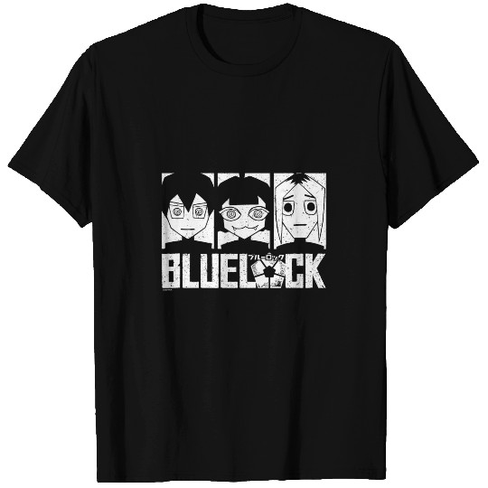 Blue Lock Yoichi Isagi Meguru Bachira Gin Gagamaru Portrait T-Shirts