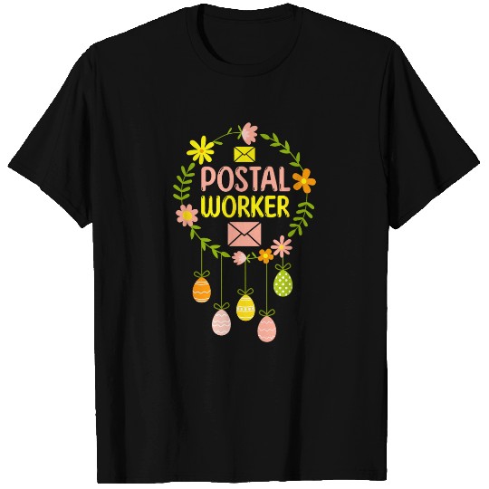 Mail Carrier Easter Bunny Postal Worker Postal Worker T-Shirts