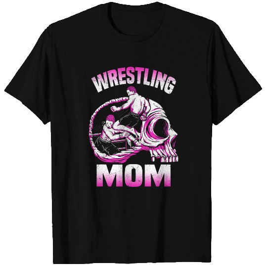 Mama Wrestling Mixed Martial Arts Wrestling Mom Wrestler T-Shirts