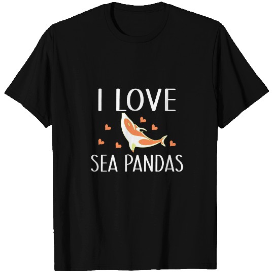 Funny Bear I love Seas Pandas Orca Whale Cute Bears T-Shirts