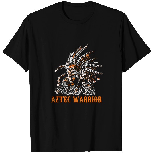 Aztec Warrior King Mexican Native Art Mayans 6 T-Shirts