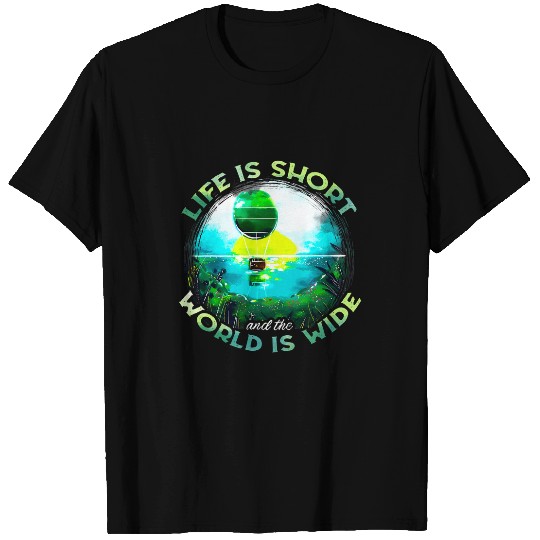 Life Is Short Bucket List Love To Travel The World Adventure T-Shirts