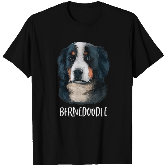 Bernedoodle Dog Graphic T-Shirts