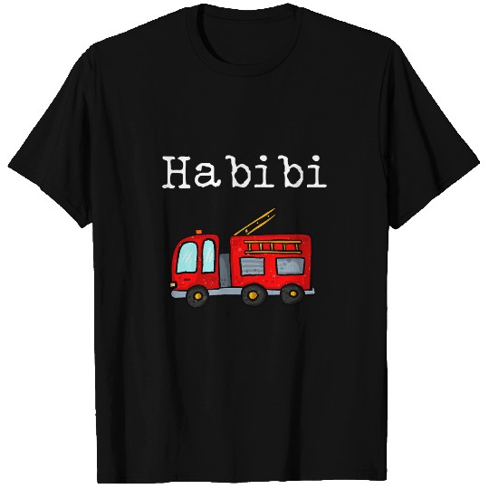 Habibi Fires Engine Arabic T-Shirts