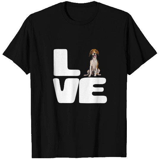 Love My American Foxhound Dog Lover Gift T-Shirts