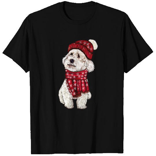Cavalier King Charles spaniel festive Cavapoo puppy dog T-Shirts