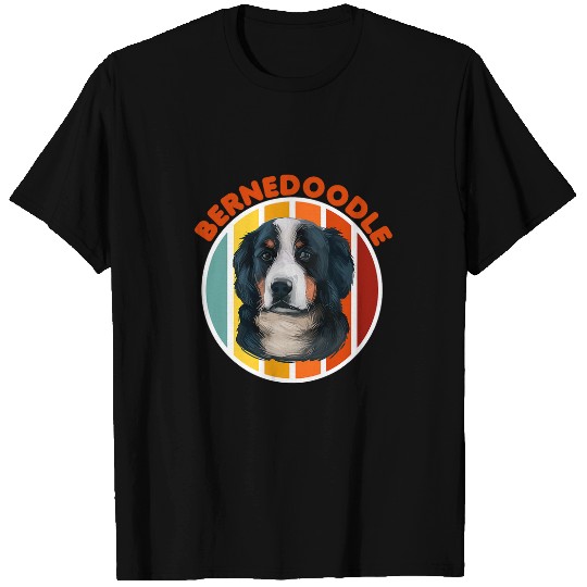 Bernedoodle Dog Lover Graphic T-Shirts