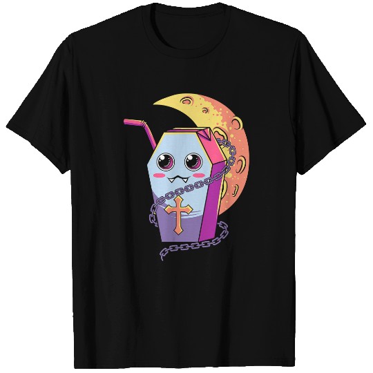 Kawaii Pastel Goth Cute Creepy Coffin Graveyard Halloween 1 Copy T-Shirts