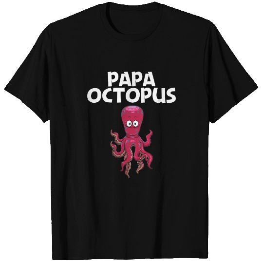 Octopuss Lover Cool Octopuss For Men Dad Sea Life Ocean Biology Cephalopod1 T-Shirts