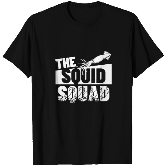 Squid Squad Cute Octopus T-Shirts