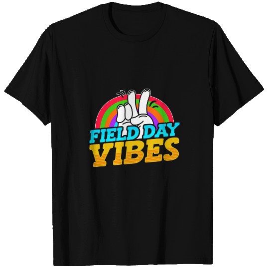 Field Day Vibes Teacher Student Kids School Outdoor Events T-Shirts
