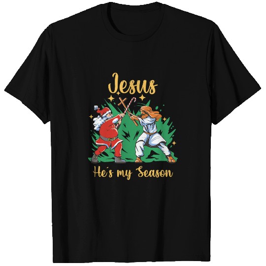 Christian Jesus Is The Reason For The Season Holiday Christmas Christ T-Shirts