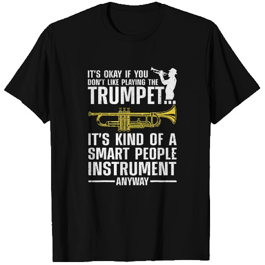 Trumpet Lover Cool Trumpet For Men Women Trumpet Player trombones Band Geek 2 T-Shirts