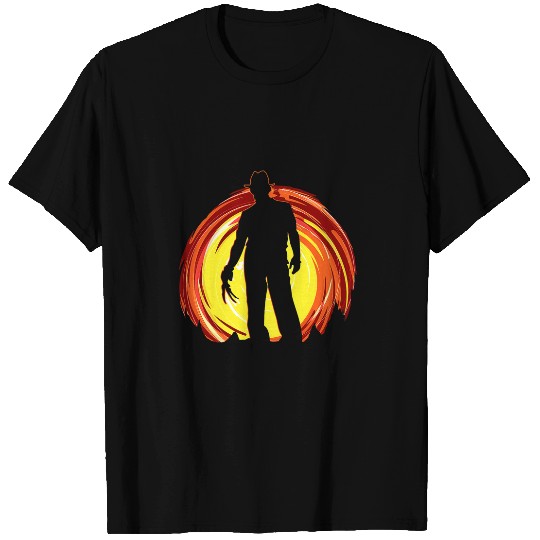 Skeletons Skulls Halloween Funny Tops And Tees Scary Movie Horror Costume Skull T-Shirts