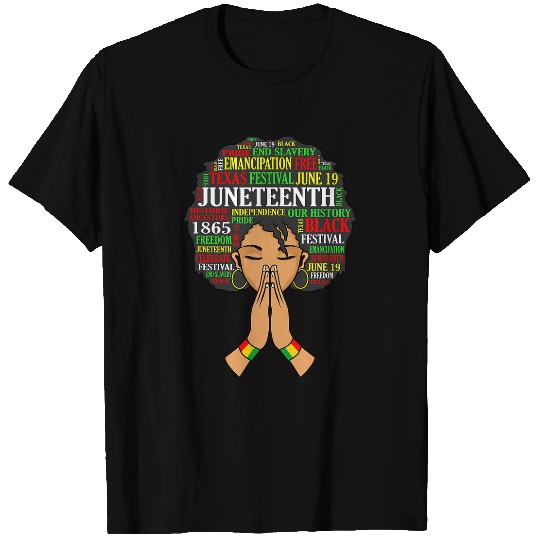 Celebrate Festival Juneteenth Black History Month Graphic T-Shirts