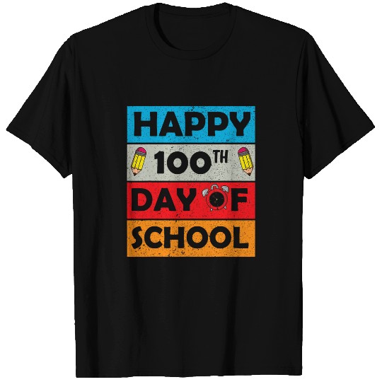 Happy 100th Day of School 100 Days of School Teacher Student 1 T-Shirts