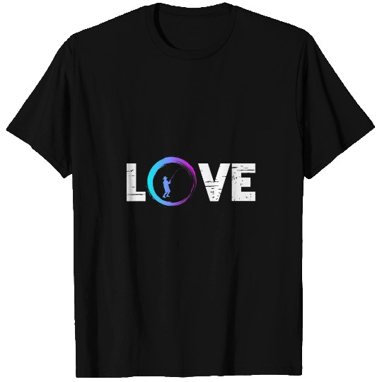 Fishing rod and fishermen Fisher T-Shirts