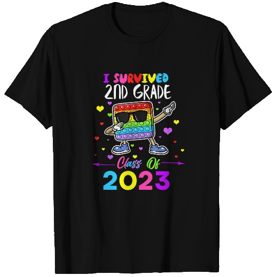 Discover I Survived 2nd Grade Class Of Student Graduation T-Shirts