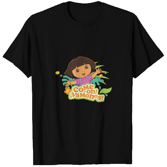 Dora the Explorer Come On Vamanos Dora Tropical Portrait T-Shirts