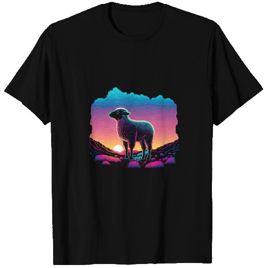 Retro Aesthetic Lamb T-Shirts