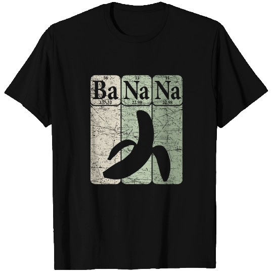 Banana Periodic Table Elements Banana Lover Fruit Nerd 2 T-Shirts