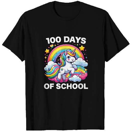 100 Days of School Unicorns Girls Teacher 100th Day of School 7 T-Shirts