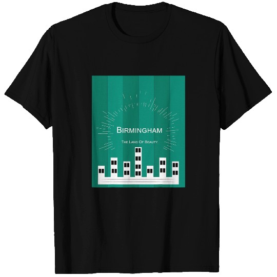Birmingham City Art Design T-Shirts