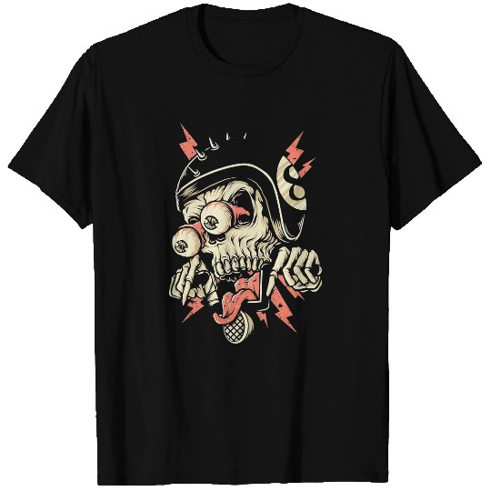 Skeletons Skulls Freaky Biker Skeletons Rider Funny Halloween Costume 128 Skull T-Shirts
