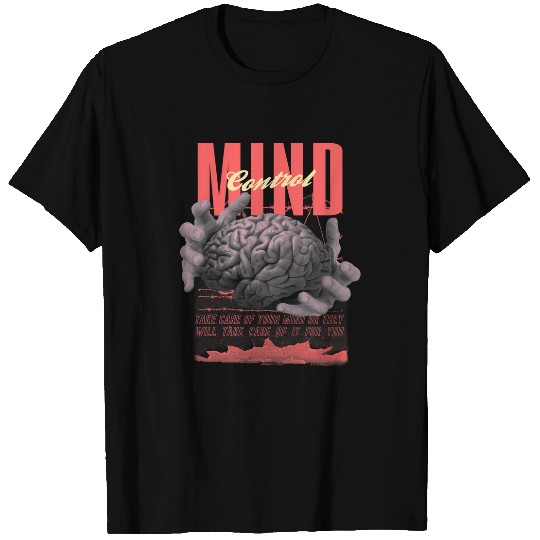 Vaporwave Mind Control Neurodiversity Neurologist Psychology T-Shirts