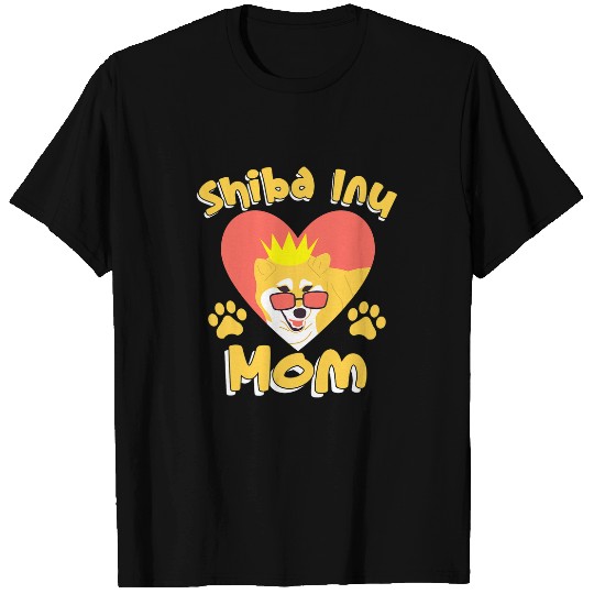 Dog Shiba Inu Mama for a Shiba Inu Mom T-Shirts