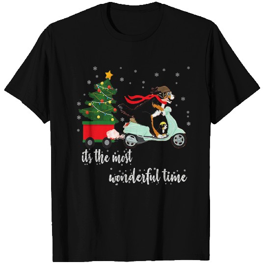 Bernedoodle Bernese Christmas matching Pajamas Snow Gift T-Shirts