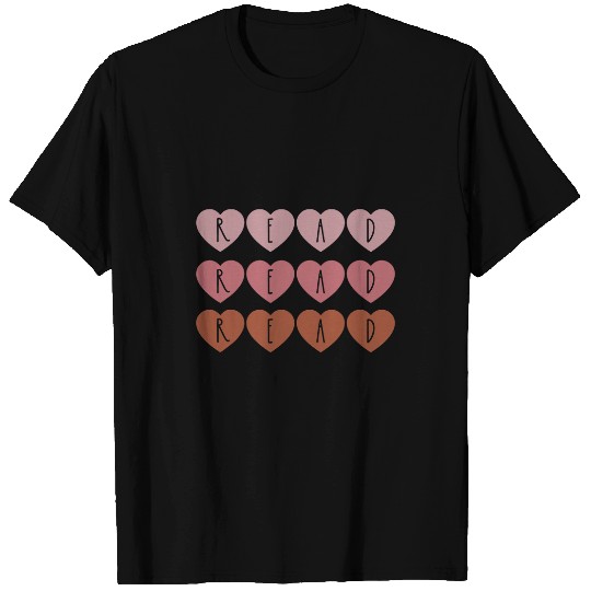 Reading Book Valentines Day Librarian Book Lover Reader Bookworm Reader T-Shirts