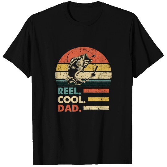 Fishing Mens Reel Cool Dad Fishing Funny Fish vintages 3 Fisher T-Shirts