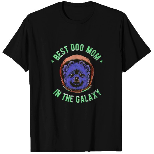 Dog Pomeranian The bests Pomeranian dog Mom in the galaxy Pomeranian32 T-Shirts