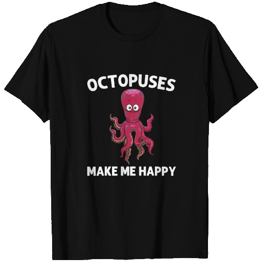 Octopuss Lover Cool Octopuss For Men Women Sea Life Ocean Biology Cephalopod1 T-Shirts