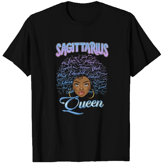 Sagittarius Queen Sweet As Candy Birthday For Black Women92 T-Shirts